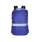 Foldable Waterproof Camping Travel Backpack Rain Cover - Blue