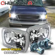 Pair 5x7 7x6" LED Headlights Hi-Lo For 1982-2012 Ford E-150 E-250 E-350 Van