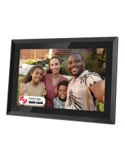 [Liyfe] 10.1 Wifi Photo Frame with Frameo in Black LF576B