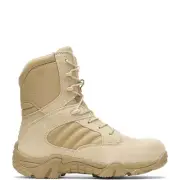 MEN'S BATES GX-8 DESERT COMPOSITE TOE SIDE ZIP WORK BOOT, DESERT TAN SIZE 13 US