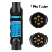 Car Towing Light Tester Trailer Plug Socket Diagnostic Wiring Test Accessories