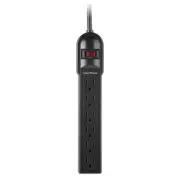 Cyberpower Csb6012 Essential 6-outlets Surge Suppressor With 1200 Joules And