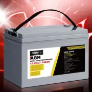 Deep Cycle Battery 12V AGM Sealed Portable Power for 4WD Vehicles Camping 140Ah
