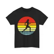 Vintage Running T-Shirt, Retro Runner Tee, Fitness Athletic Shirt, Women's