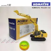 Komatsu PC220-10 Excavator 1/50 Scale DieCast Model New in Original Box
