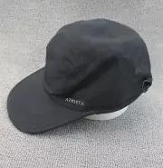 Athleta Hat Cap OSFA Black 5 Panel Ultra Lightweight Run Drawstring Running NWT