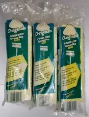 3 - O Cedar Power Strip Sponge Mop Refill Yellow Cellulose Sponge #205 NEW 1994