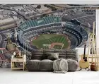 3D Baseball Stadium Sports Wallpaper Wall Murals Removable Wallpaper 59