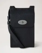 [Mulberry] Mini Antony Black Heavy Grain