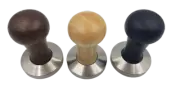 58,4mm Coffee Tamper Stainless Steel Wood Handle Coffee Tamper Flat Base 58.4mm