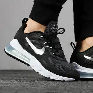 Nike Air Max 270 React 黑白銀勾 運動百搭慢跑鞋CQ4598-071男鞋