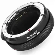 NEEWER EF to EOS R Mount Adapter Auto Focus RF Lens Mount Adapter&Control Ring