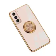 Pink Magnetic Shockproof Ring Holder Case Cover For Samsung S22 Ultra S22Plus Note 20