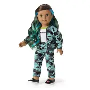 American Girl Street Chic #89 Doll 18" Tan Skin Multi Color Hair Hazel Eyes