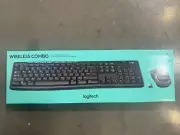 Logitech Mk295 Silent Wireless Keyboard Mouse Combo In Black