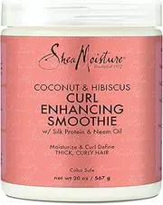SHEA MOISTURE Coconut and Hibiscus Curl Enhancing Smoothie by Shea Moisture for Women - 20 oz Cream, 591.48 millilitre
