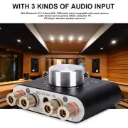 Mini Bluetooth 5.0 Digital Power Amplifier HiFi Stereo Audio Amp 50W+50W Home