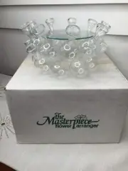 Vintage MASTERPIECE Flower Arranger 18 Propagation Vases Platform NEW Paperwork