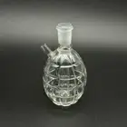 Unique 4.3" Glass Shisha Clear Pyrex Cool Bong Bubbler Smoking Water Pipe W/Bowl