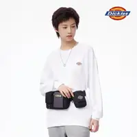 在飛比找momo購物網優惠-【Dickies】男女款黑色三用鐳射拼接設計腰包｜DK011