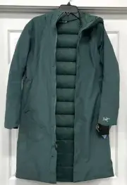 ARC'TERYX ' PATERA PARKA ' WOMENS ' BOXCAR TEAL ' GOOSE DOWN COAT