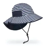 Sunday Afternoons Kids Play Hat - Navy Stripe (Youth 6 - 12 years)
