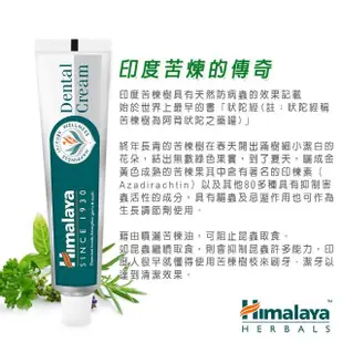 【Himalaya 喜馬拉雅】原廠草本牙膏100gX8入(草本/護齦配方)