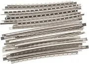 Totority 40pcs Classical Guitar Fret Wires White Copper Electric Guitar Fretboard Accessories