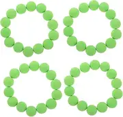 50pcs Cannonballs Launch Balls Replacement Launch Ball Round for Game Balls Launch Ball Launch Ball Replacement Launch Ball Light Green Foam Generic