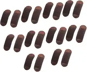 "Abbraccia" 20 Pieces Hair Volume Inserts for Styling, Portable Hairpin Tools, Invisible Clips, Brown