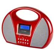 HX-510R Portable AM/FM Radio with USB/SD Port for MP3 Playback Bluetooth and ...