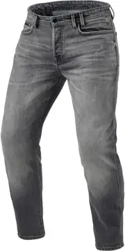 Revit Ortes TF Motorcycle Jeans, grey, Size 30 for Men