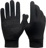 [VigorGlove] Warm Winter Gloves for Women Men Thermal Fleece Lining Anti-Slip Touch Screen Gloves for Winter Cold Weather Warm Hiking Running