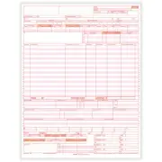 UB-04 Hospital Claim Form Laser-Cut Sheet (500/case)