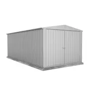 Absco Sheds 3.0 x 6.0 x 2.3m Zincalume Three Door Highlander Garden Shed