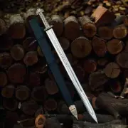 King Ragnar Lothbrok Viking Sword, Medieval Battle Ready Sword