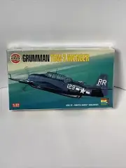 Vintage AIRFIX 1:72 GRUMMAN TBM-3 AVENGER War Plane Model *SEALED*