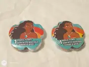 11.5x11.5 Disney Princess Moana magic towel 2pk