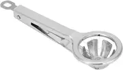 Grcfumo Stainless Steel Egg Cutter, Handheld Fruit Divider, Hard Boiled Eggs Slicers, Sturdy Egg Slicer for Home Kitchen Accessory