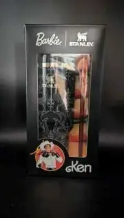 Barbie Stanley Howdy Ken Tumbler Quencher Cup 40oz Limited Rare New