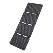 (40W)Solar Panel Charger Water Proof High Power 4 Folding Design Portable US