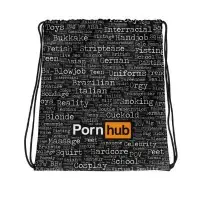 在飛比找Yahoo!奇摩拍賣優惠-Pornhub束口袋 Pornhub包包 正版Pornhub