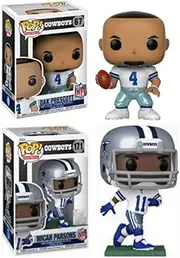 Funko Dak Prescott/Micah Parsons (Dallas Cowboys) NFL Pop! Combo (2)