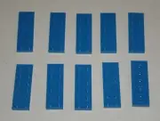 LEGO NEW 2x6 Blue Plate (10x) 379523 Brick 3795