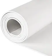 ToLanbbt Neoprene Foam Rubber Roll (12" x 60" x 1/8", White)