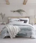Koolaburra by UGG Tanami Sky Grey 3pc Quilt and Shams Set Full/Queen NIP $180