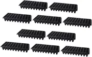 SEWOART 10Pcs Garden Starter Tray Cell Propagation Trays for Optimal Plant Germination for Vegetables and Flowers Ventilation for Root Development
