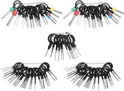 JECOMPRIS 80pcs Electrical Pin Removal Tool Kit Durable Pin Connector Removal Tools for Car and Electronic Devices Quick and Easy