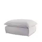 The Cloud Ottoman with Cloudy Grey Slipcover