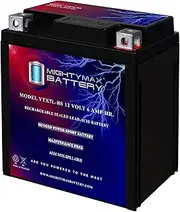 Mighty Max Battery YTX7L-BS 12V 6AH Sealed AGM Battery for Motorcycle Brand Product